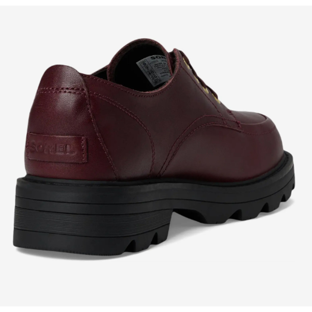 SOREL Revel Ave Derby  Redwood Black Size 7.5  NWT - Picture 5 of 7